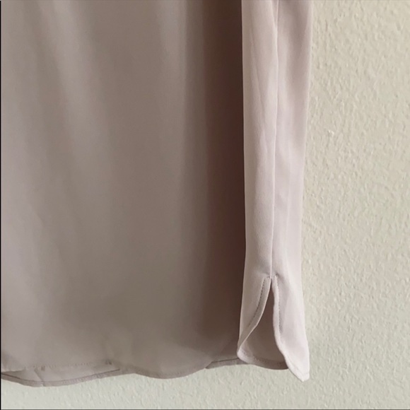 LOFT • Light Lavender Popover Blouse - Picture 5 of 8